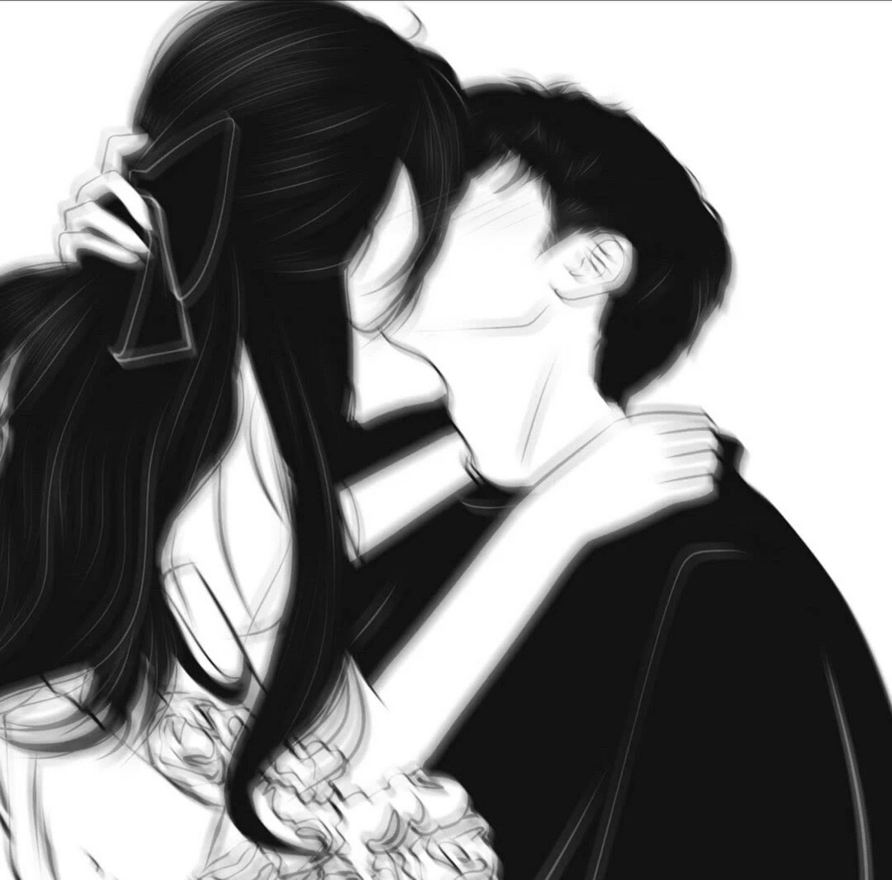 模糊感卡通情头