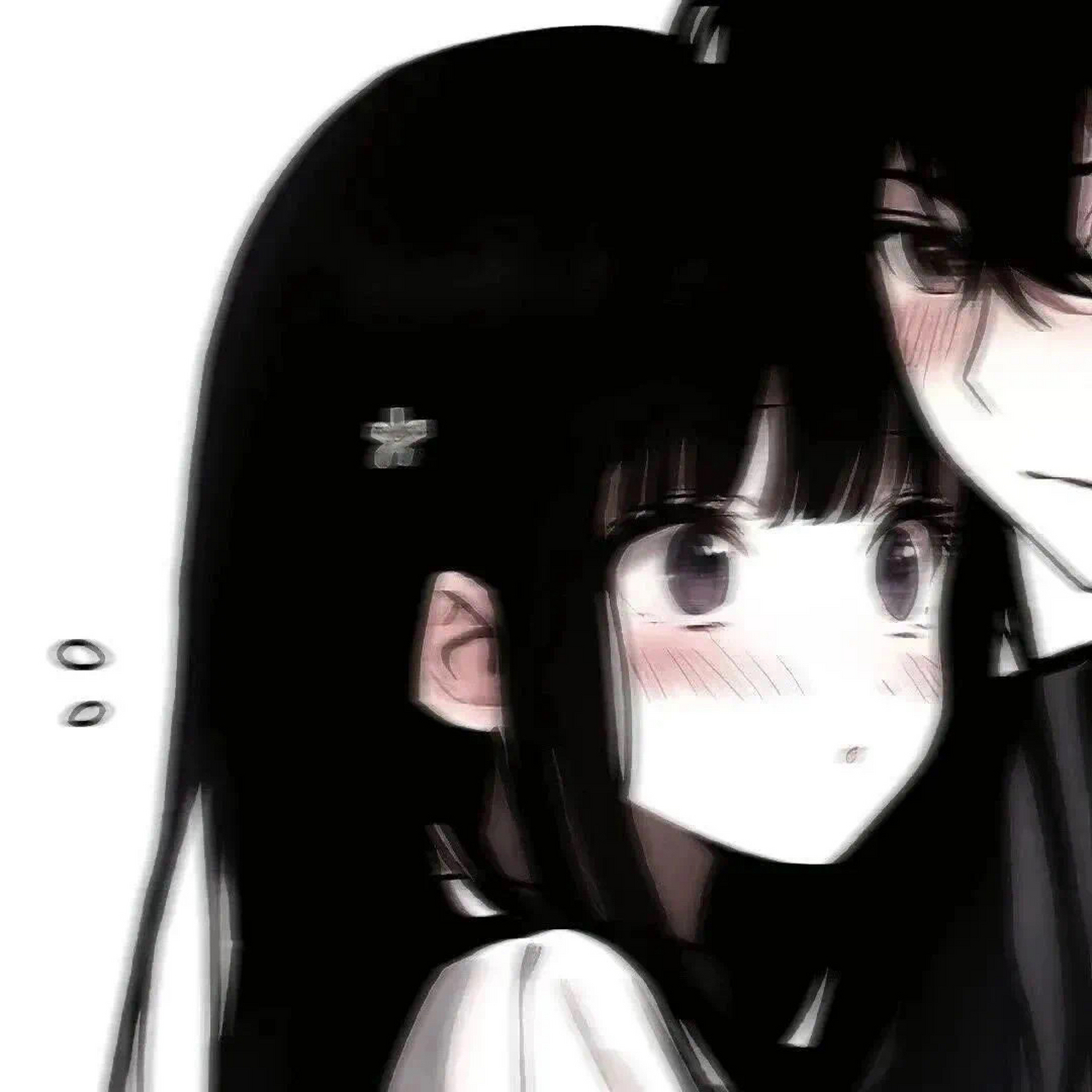 wechat黑白动漫ins风情头