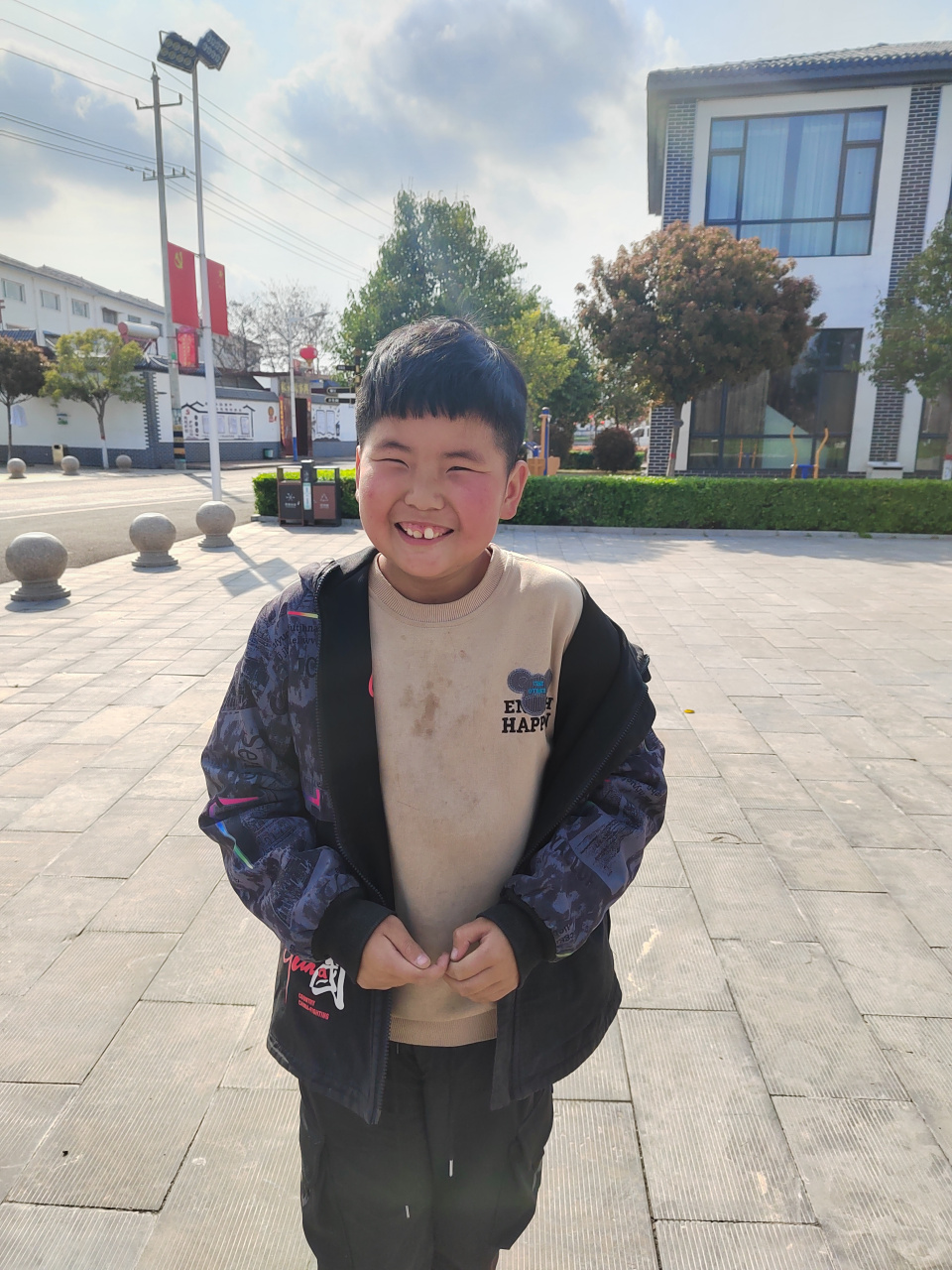 可爱的乡村小男孩!愿你永远善良,快乐96