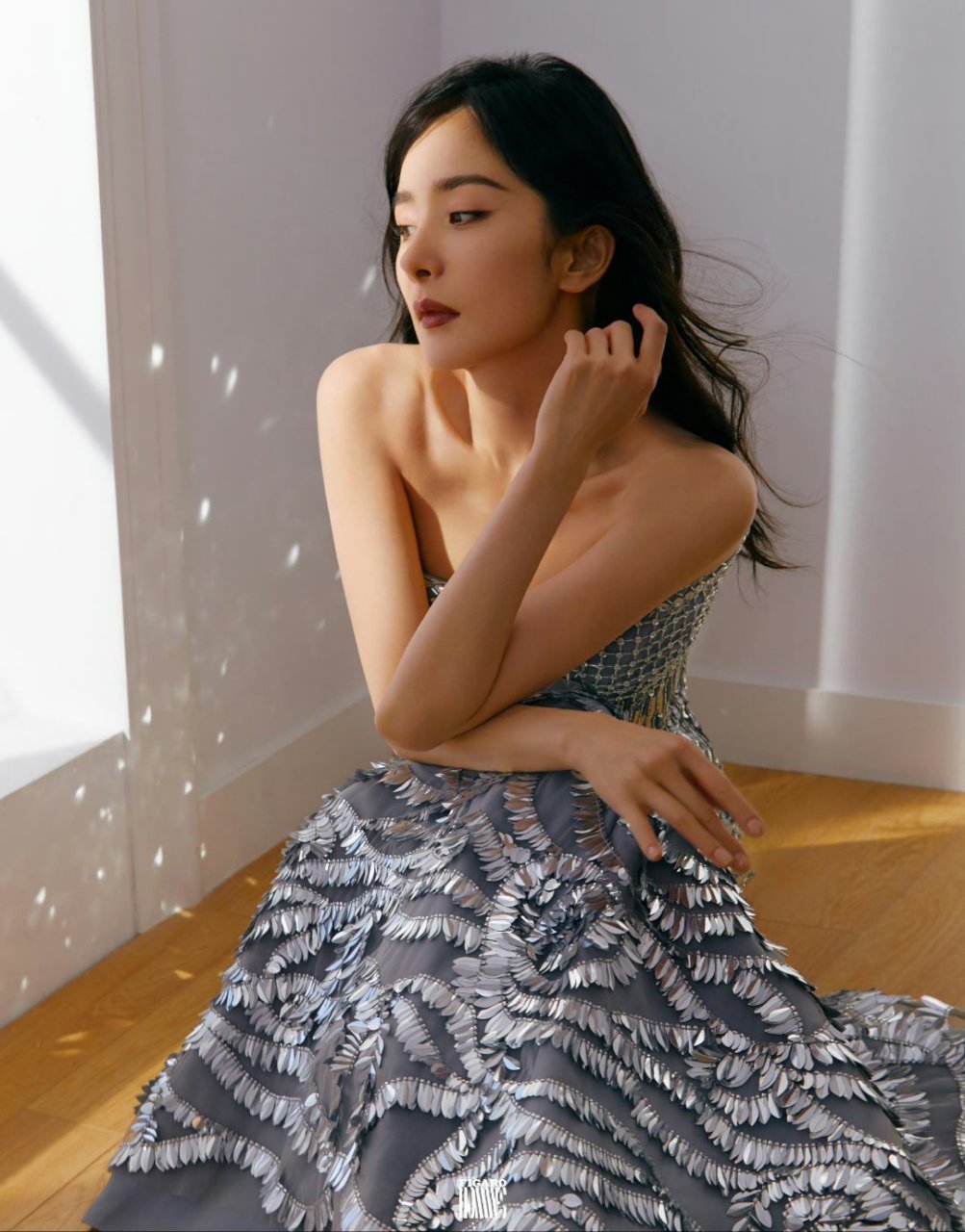 杨幂穿裙子时,美到极致,太惊艳了.