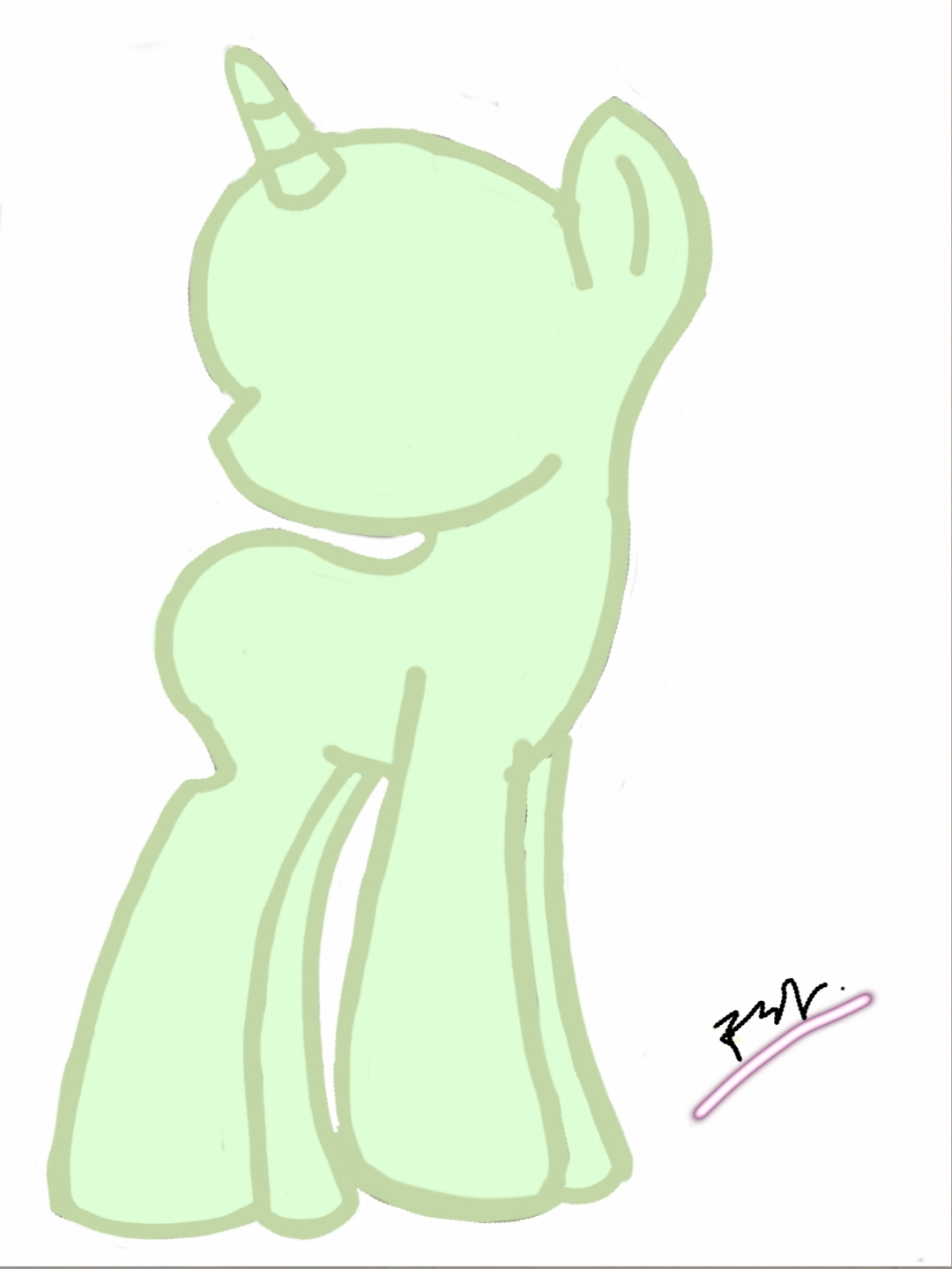 小马模板素材(可拿)