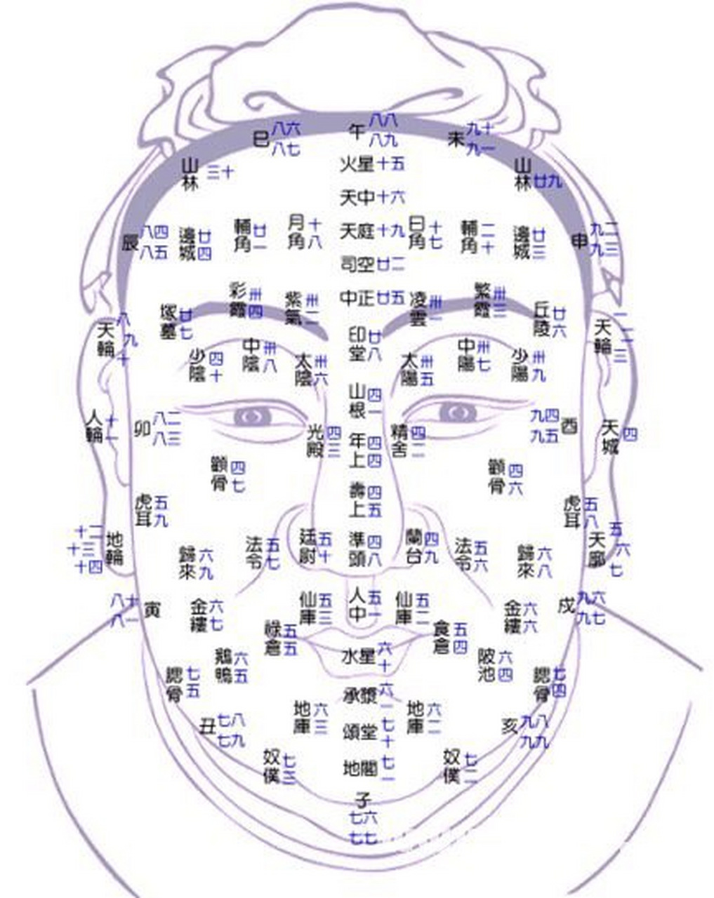 痣面相分析图片