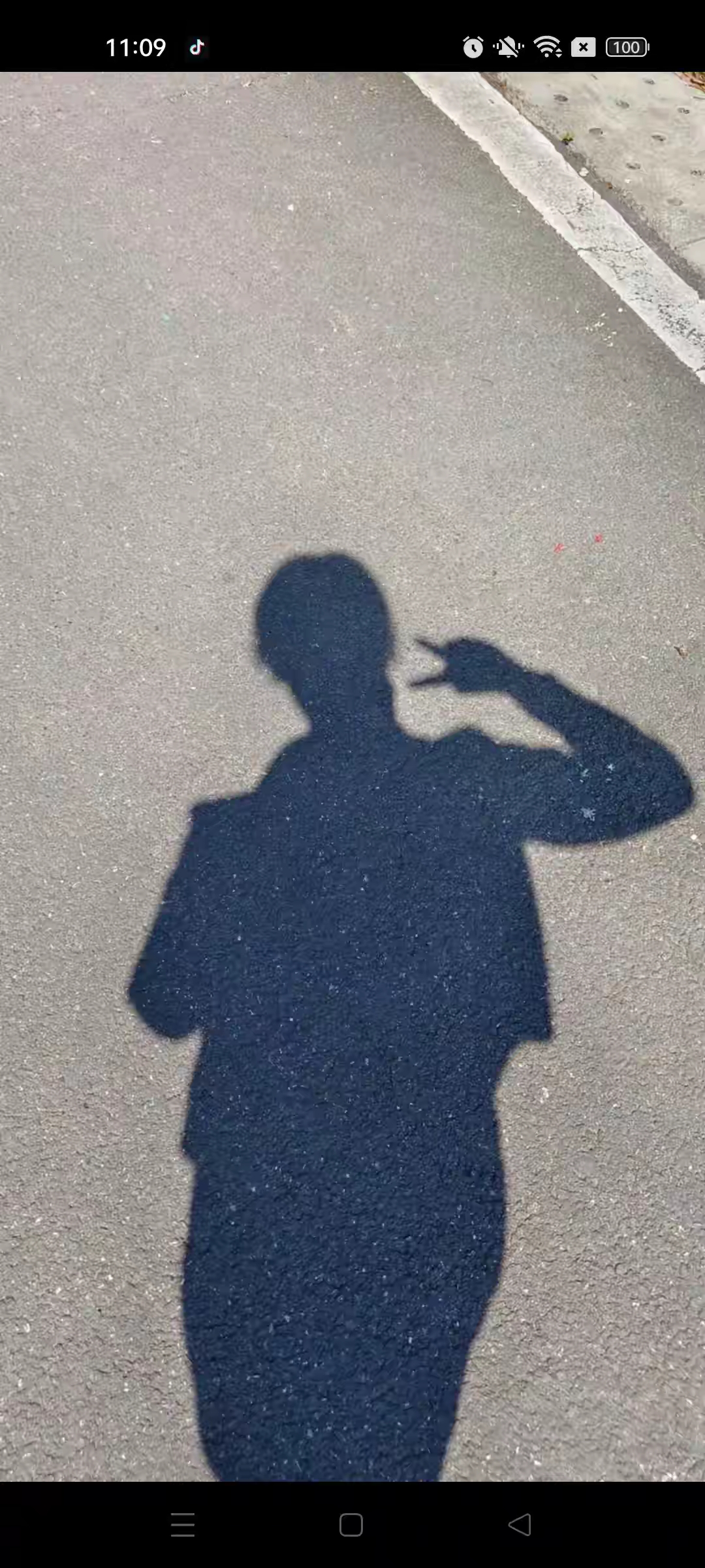 "  今天这句话再次重现, 却是我对自己的影子说: "跟着我,辛苦你了!