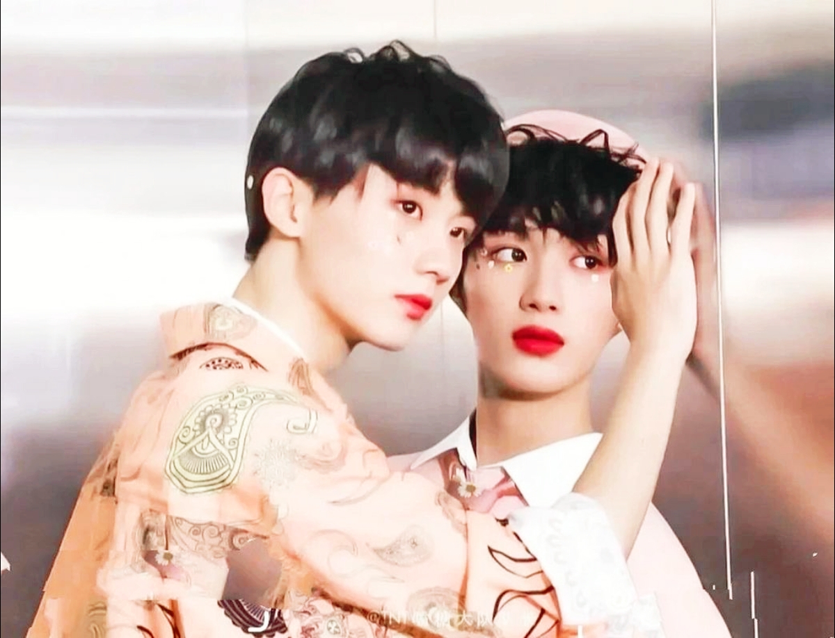 丁程鑫和马嘉祺超甜der!