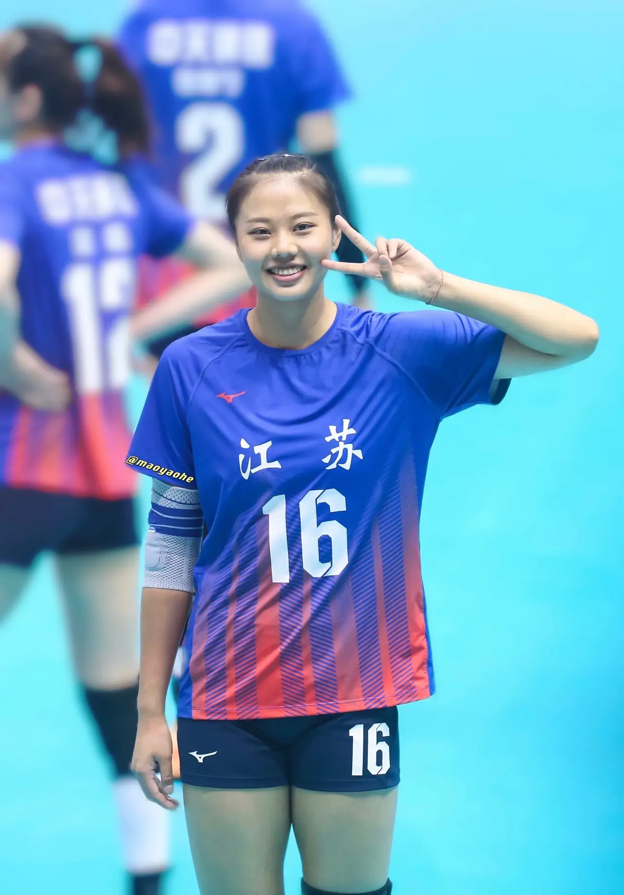 的不是江苏女排赢下比赛,而是该队接应龚翔宇的在球场上的精彩表现