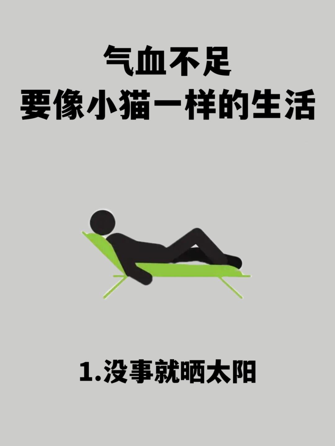 气血不足时,不妨学学小猫的生活方式