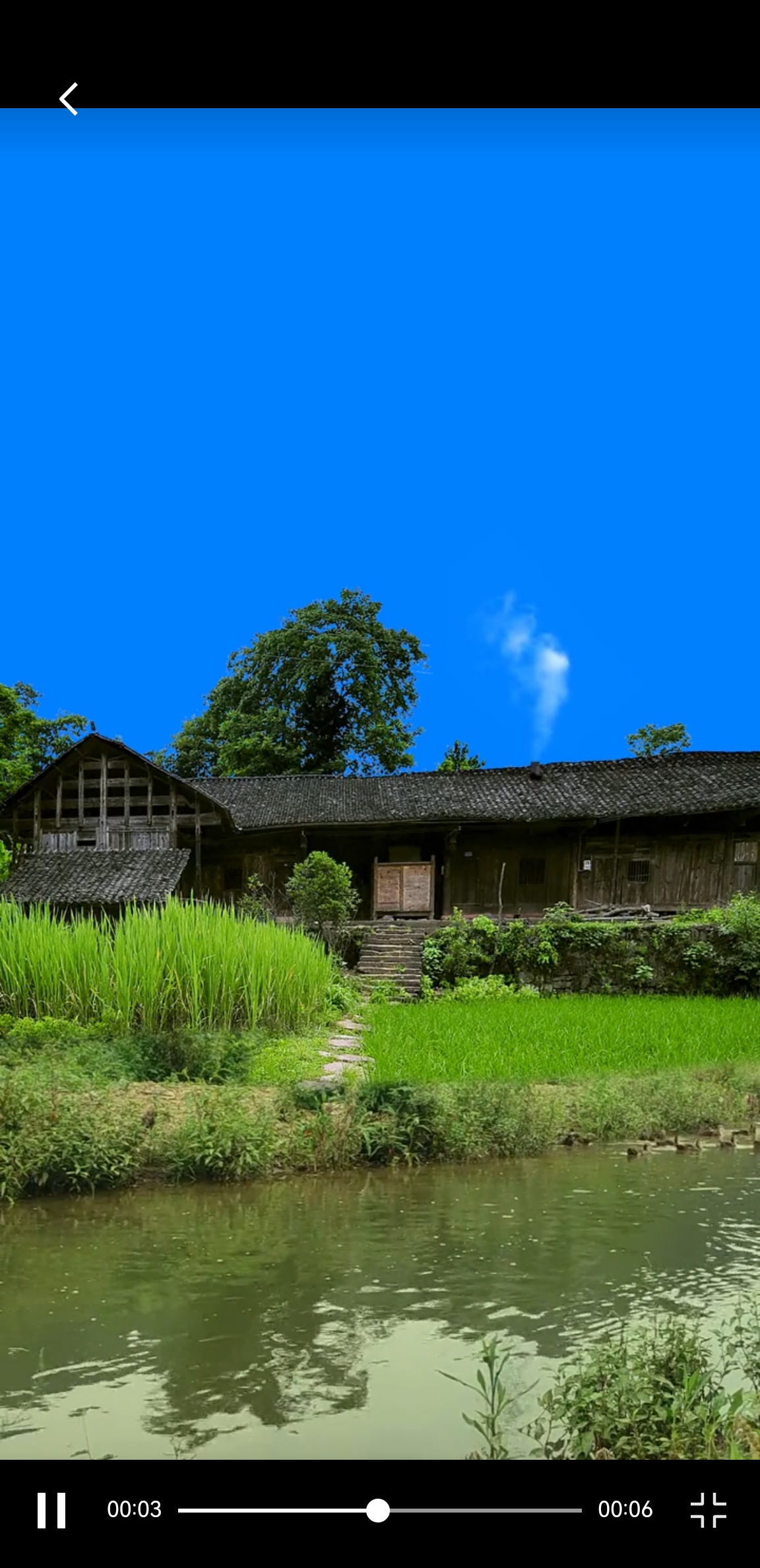 山村美景幽静图片