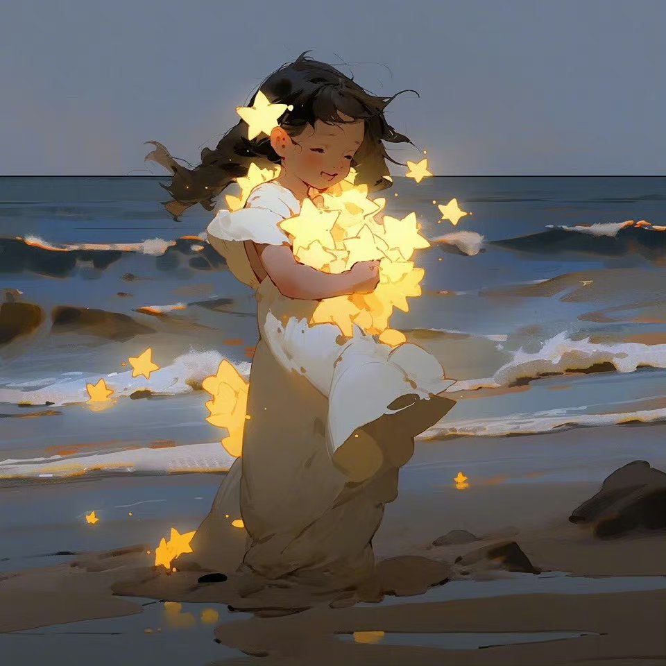 摘星#动漫头像和壁纸