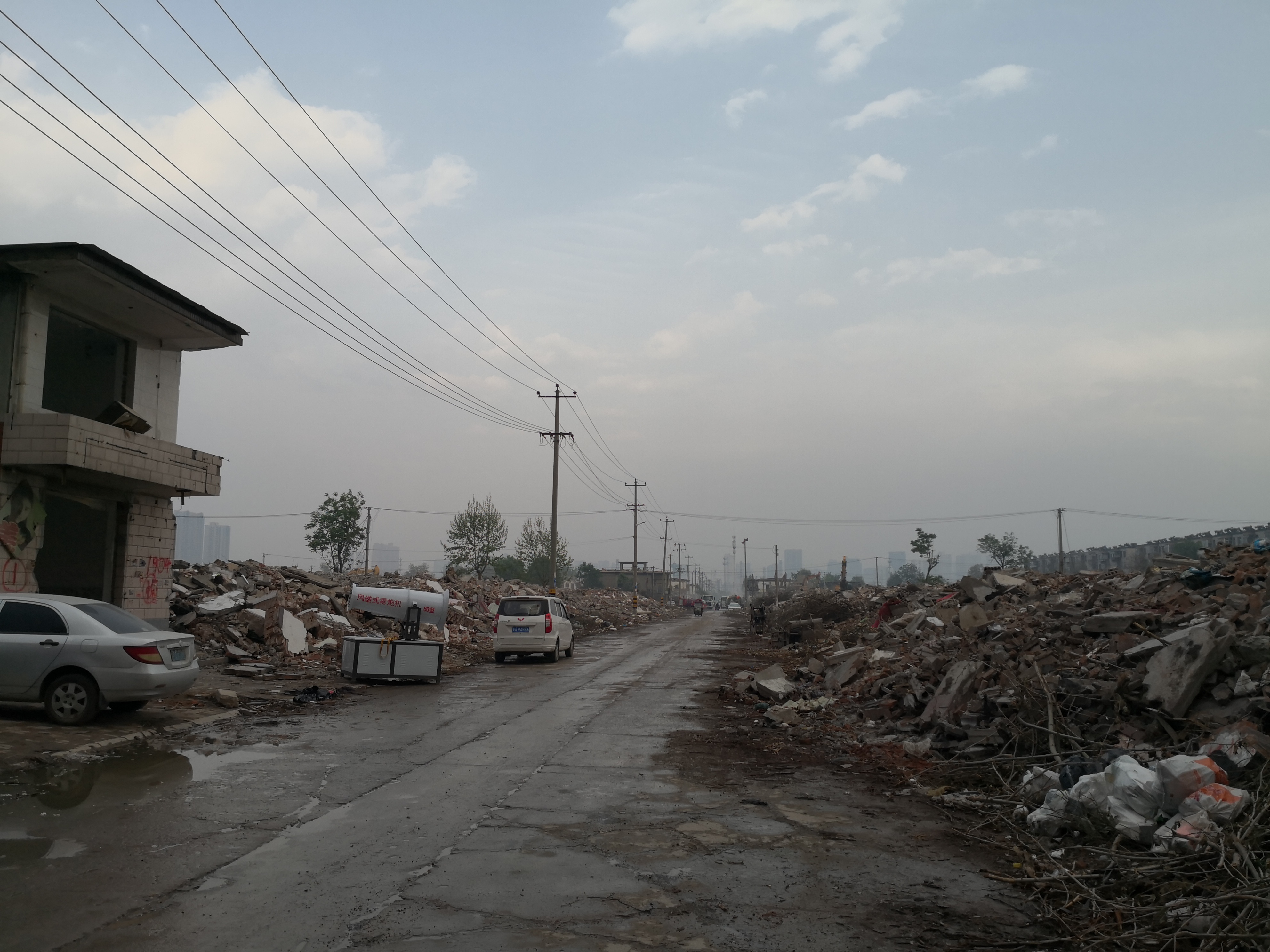 石家庄白佛村已被夷为平地