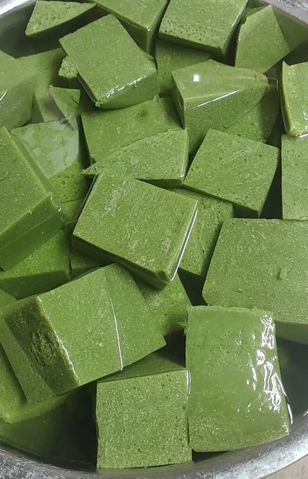 树叶做的凉粉!