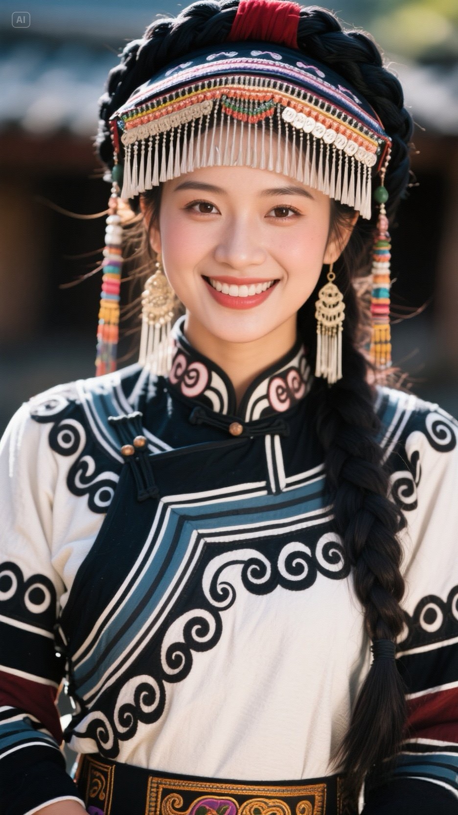 羌族姑娘