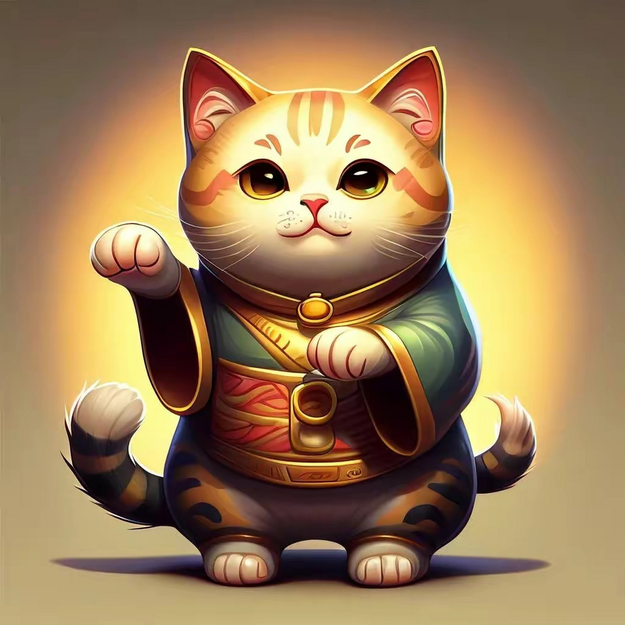 招财猫已到,福运财运滚滚来