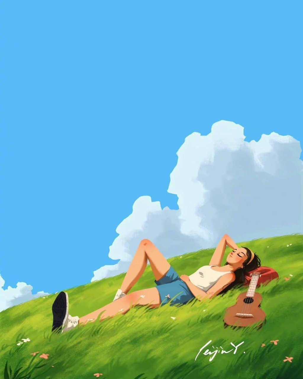 一个人,风尘仆仆地活在这个世界上,要为喜欢自己的人而活着.