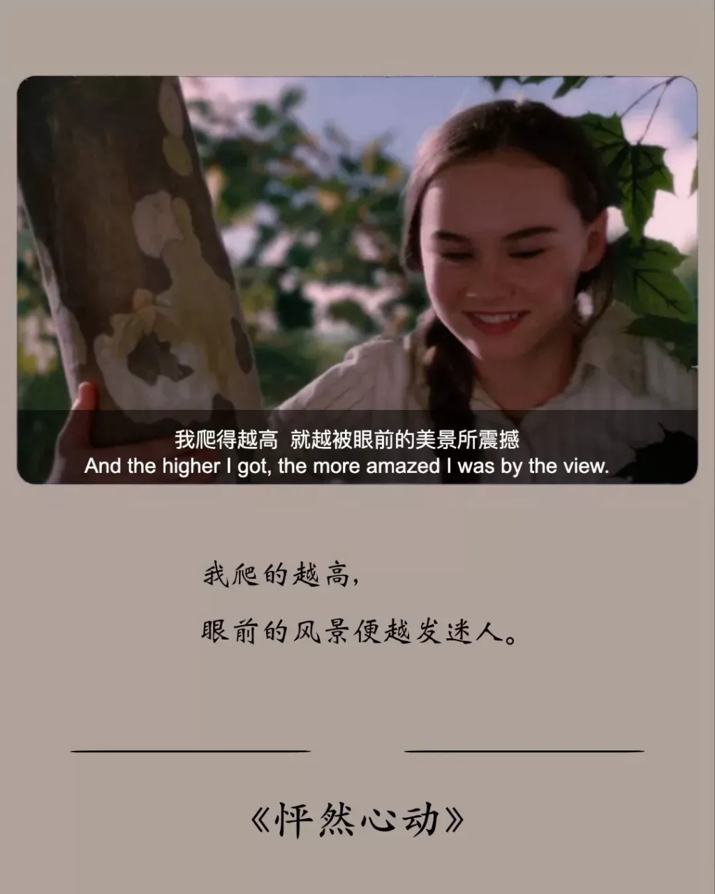 电影中的经典台词,你被治愈了吗?