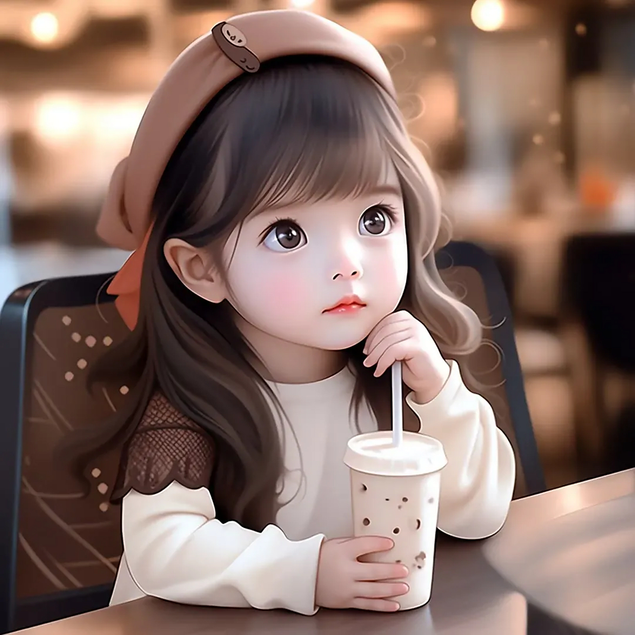 适合姐妹的白富美头像