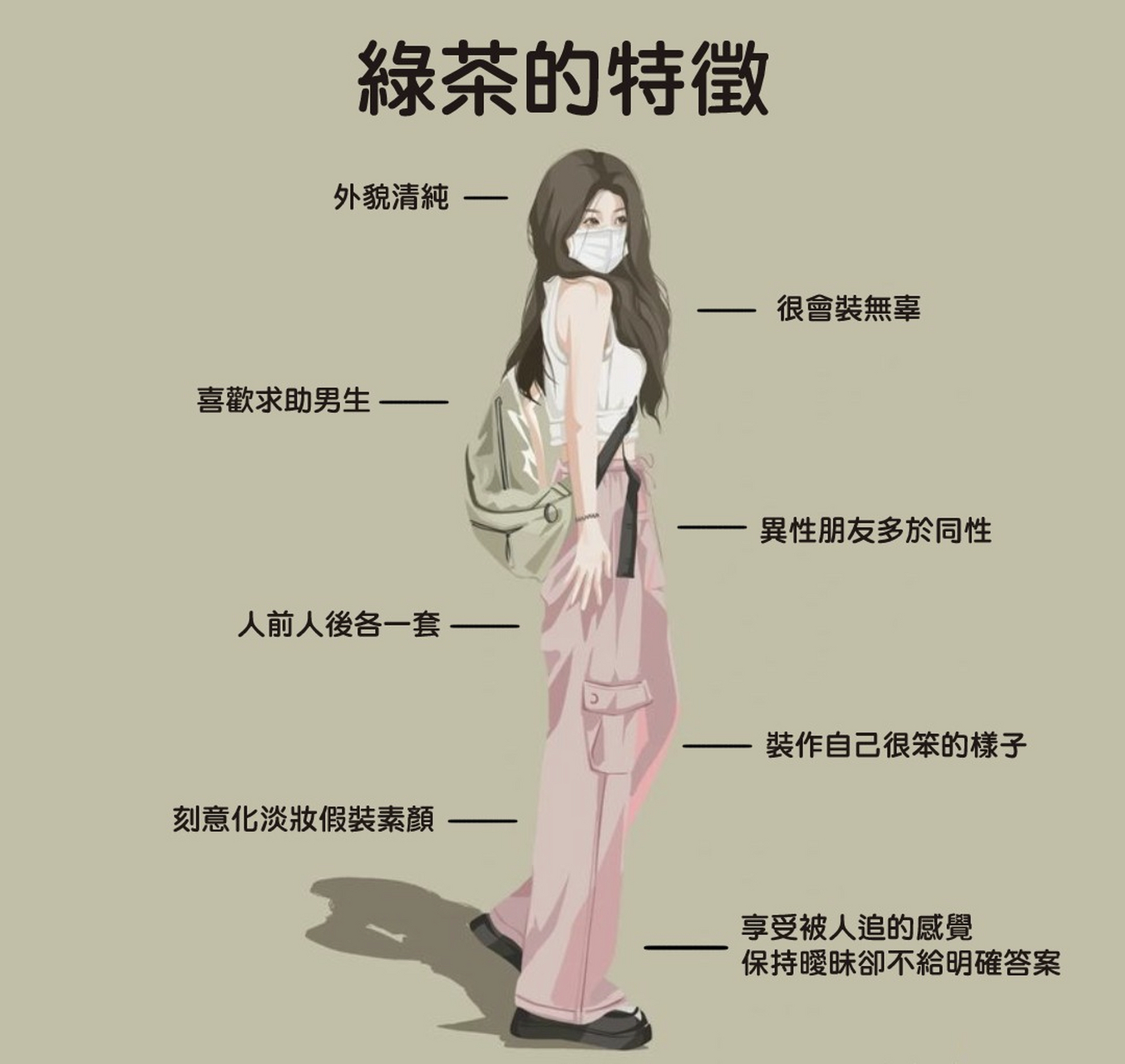 绿茶女照片怎么拍图片