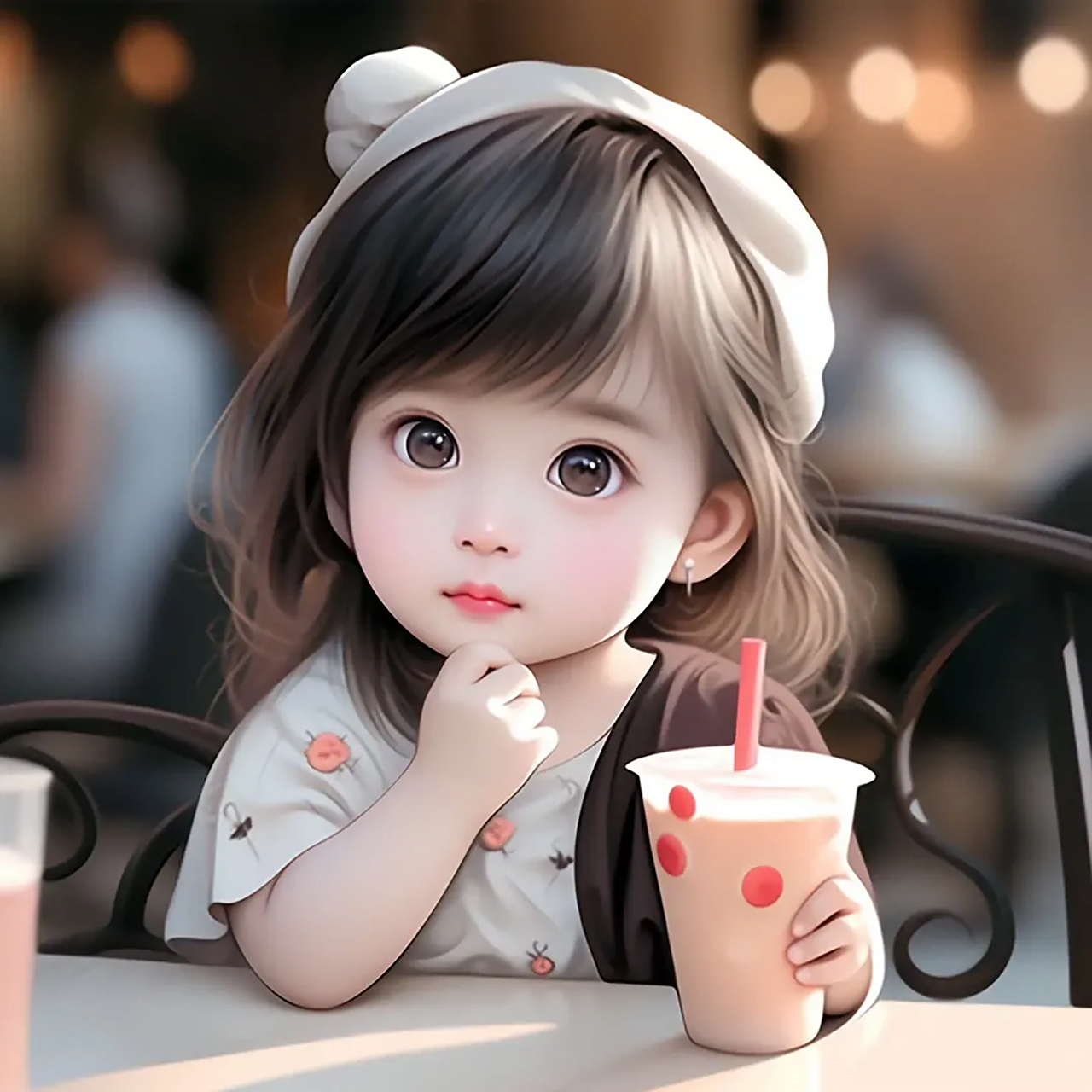 适合姐妹的白富美头像