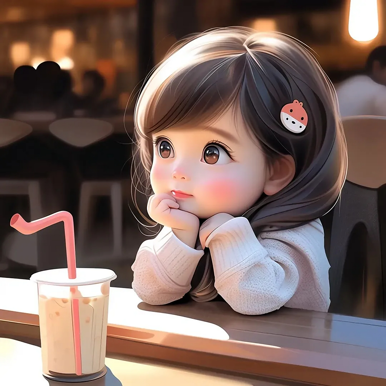 适合姐妹的白富美头像