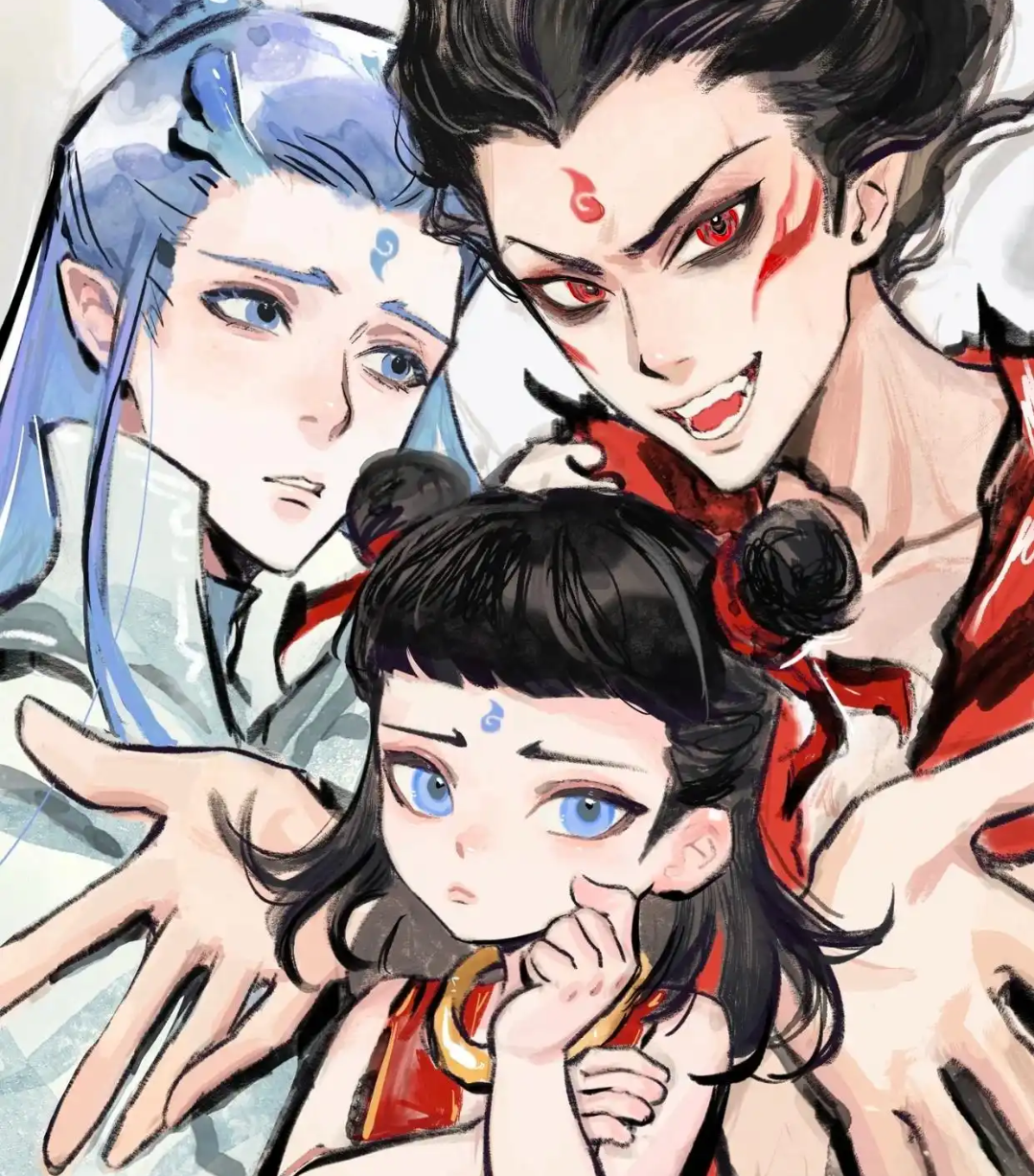 最近爆火的动画片哪吒与