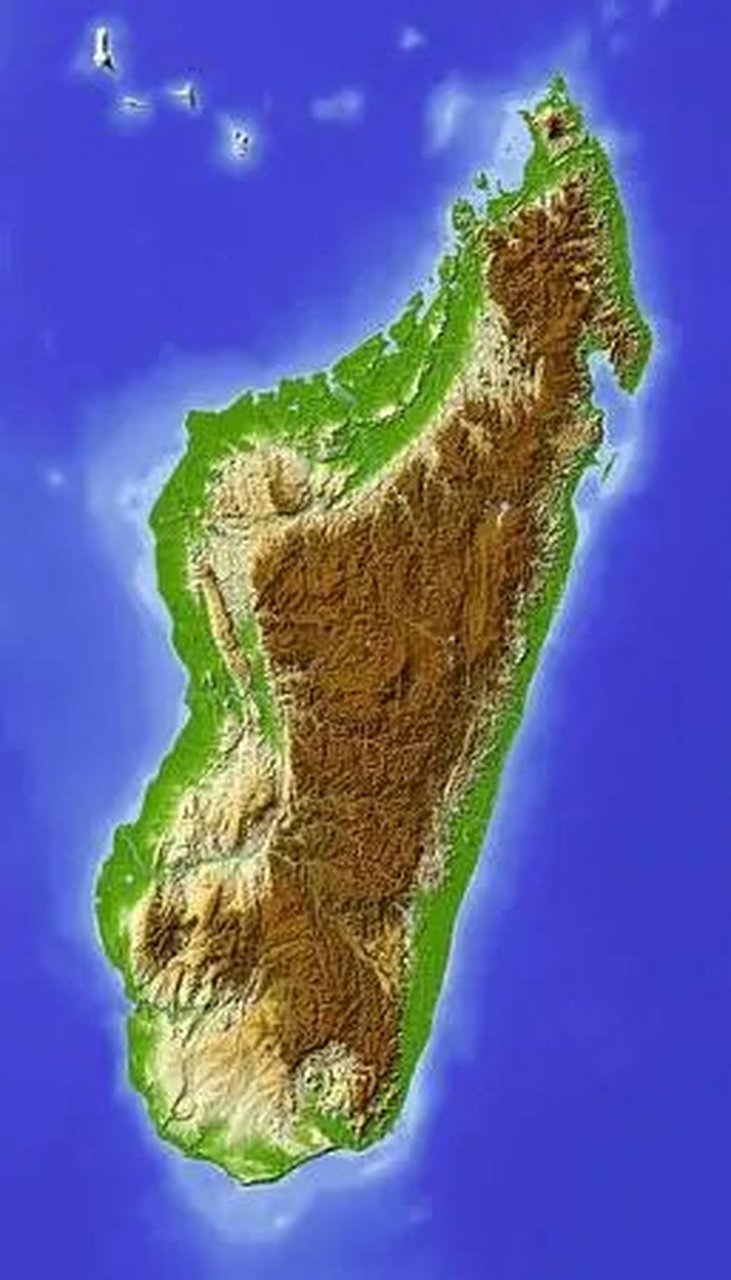 马达加斯加地形与以色列地形极其相似,当年曾作为一个选项,用来给犹太