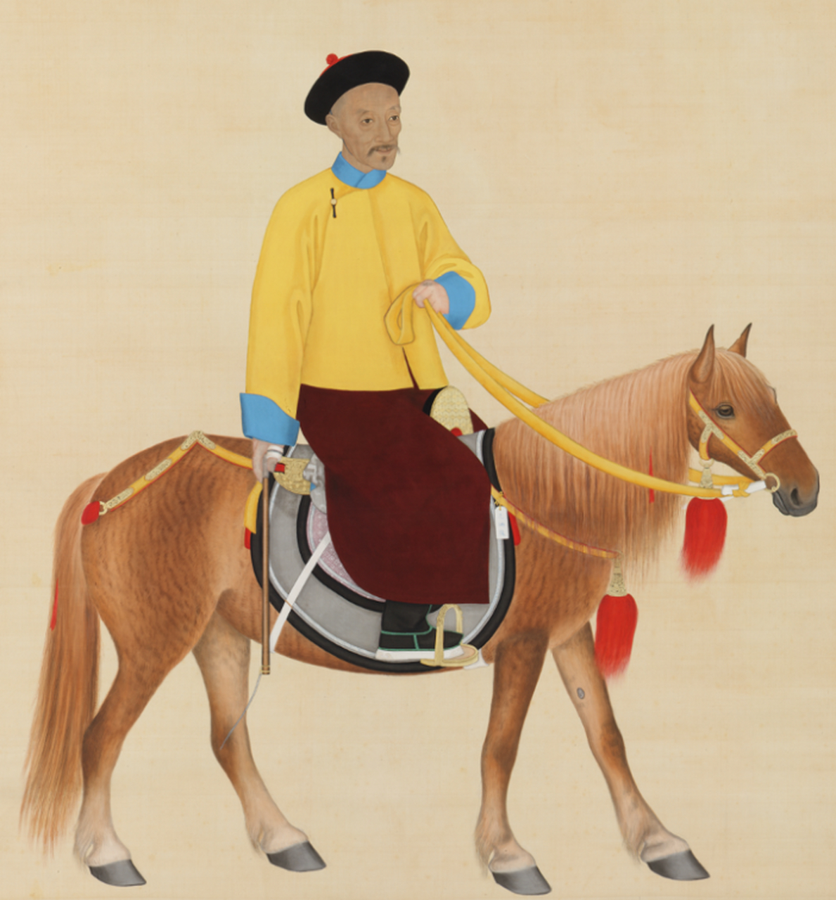 道光帝为人简朴,擅长骑马射箭,像一个质朴的满洲武士,就是不知道怎么