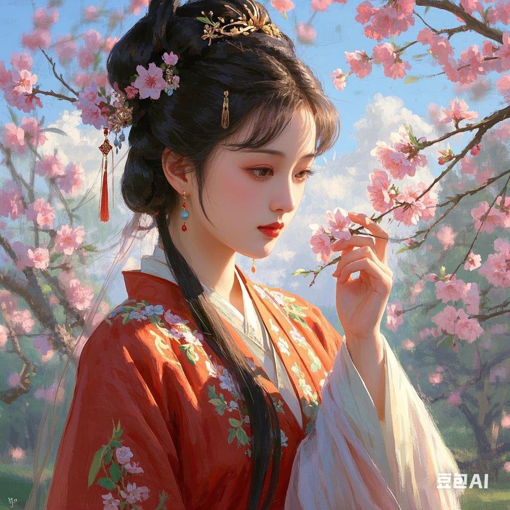 满园春色犹如一幅生机盎然的画卷,绽放着大自然无尽的魅力