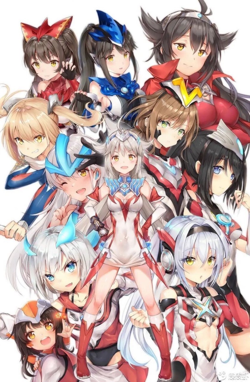 新生代奥特曼拟人化(♀)