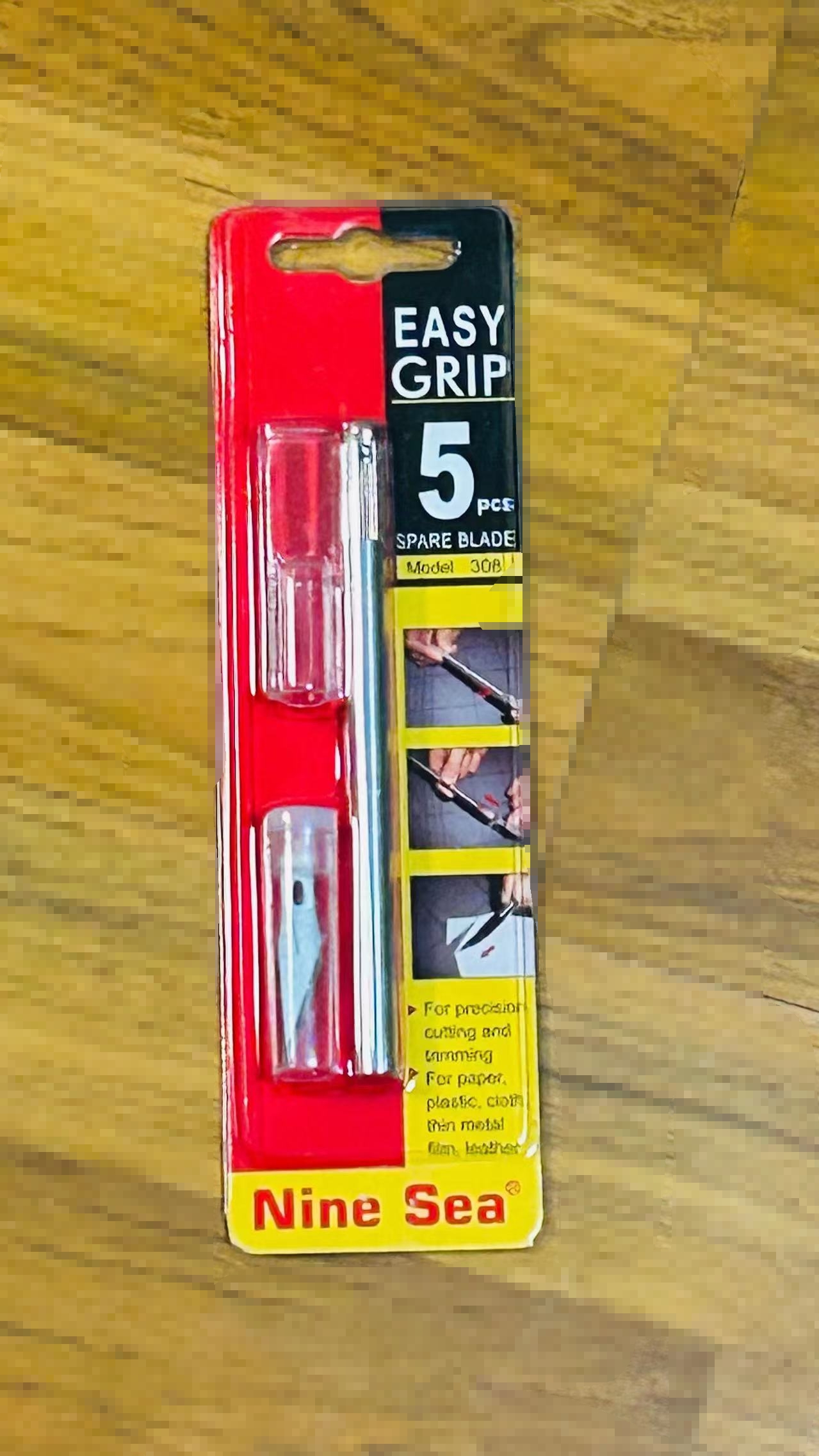九洋(nine seas)308金属笔刀雕刻刀送5刀片