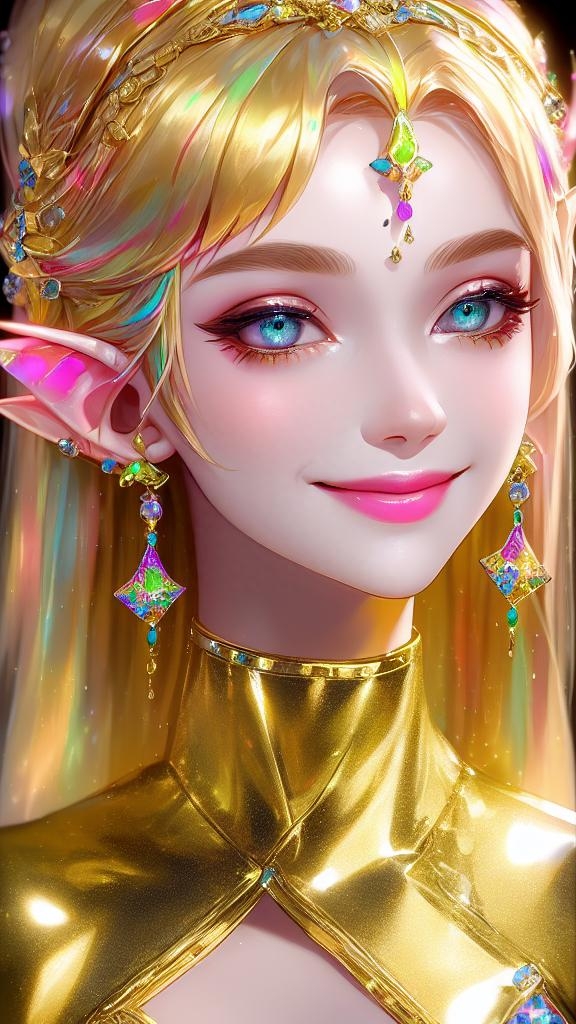 💫✨精灵公主降临人间,美到窒息!