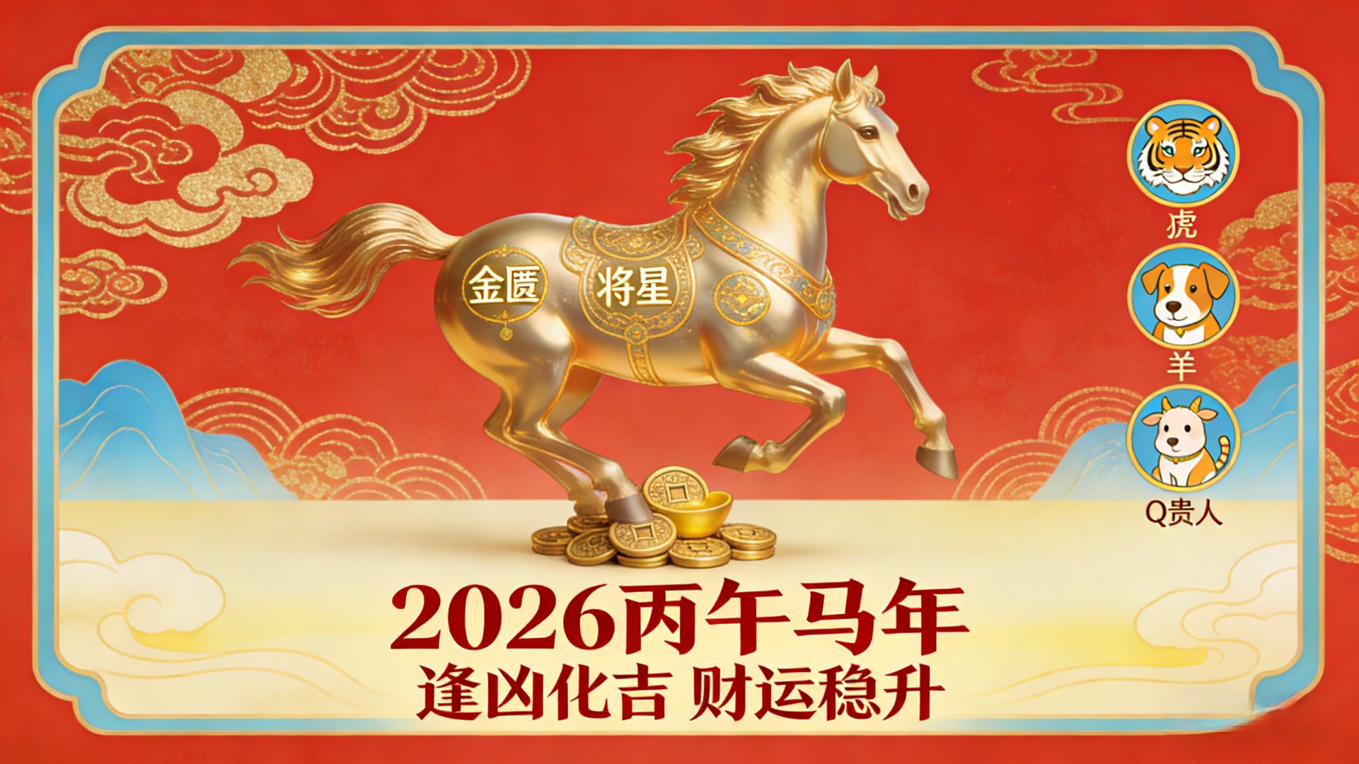 马人的生肖运势如何查男女(我想看属马)