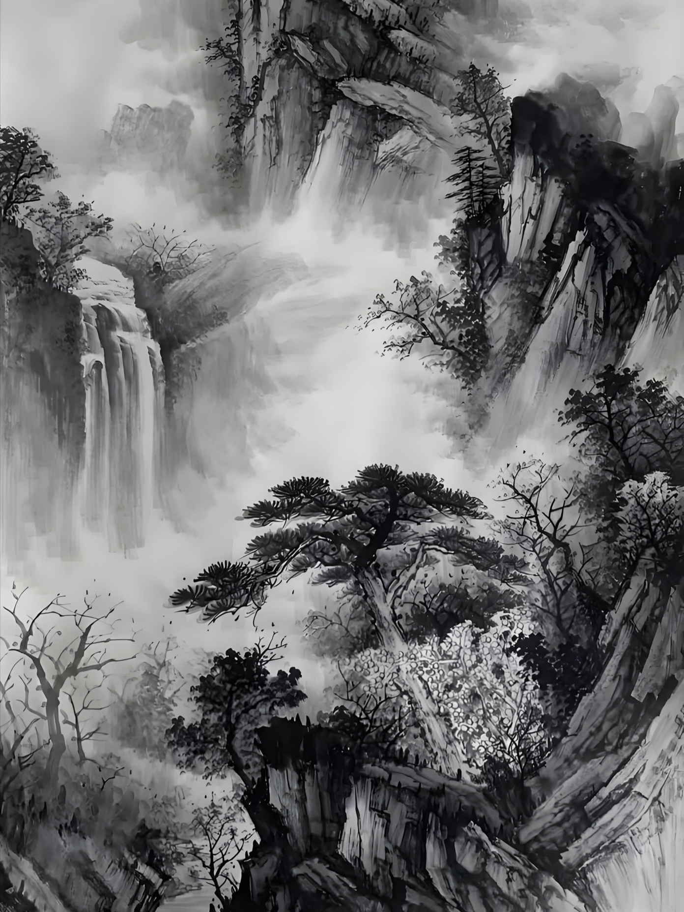 传统绘画的代表形式,主要分为以下几类及代表作品: