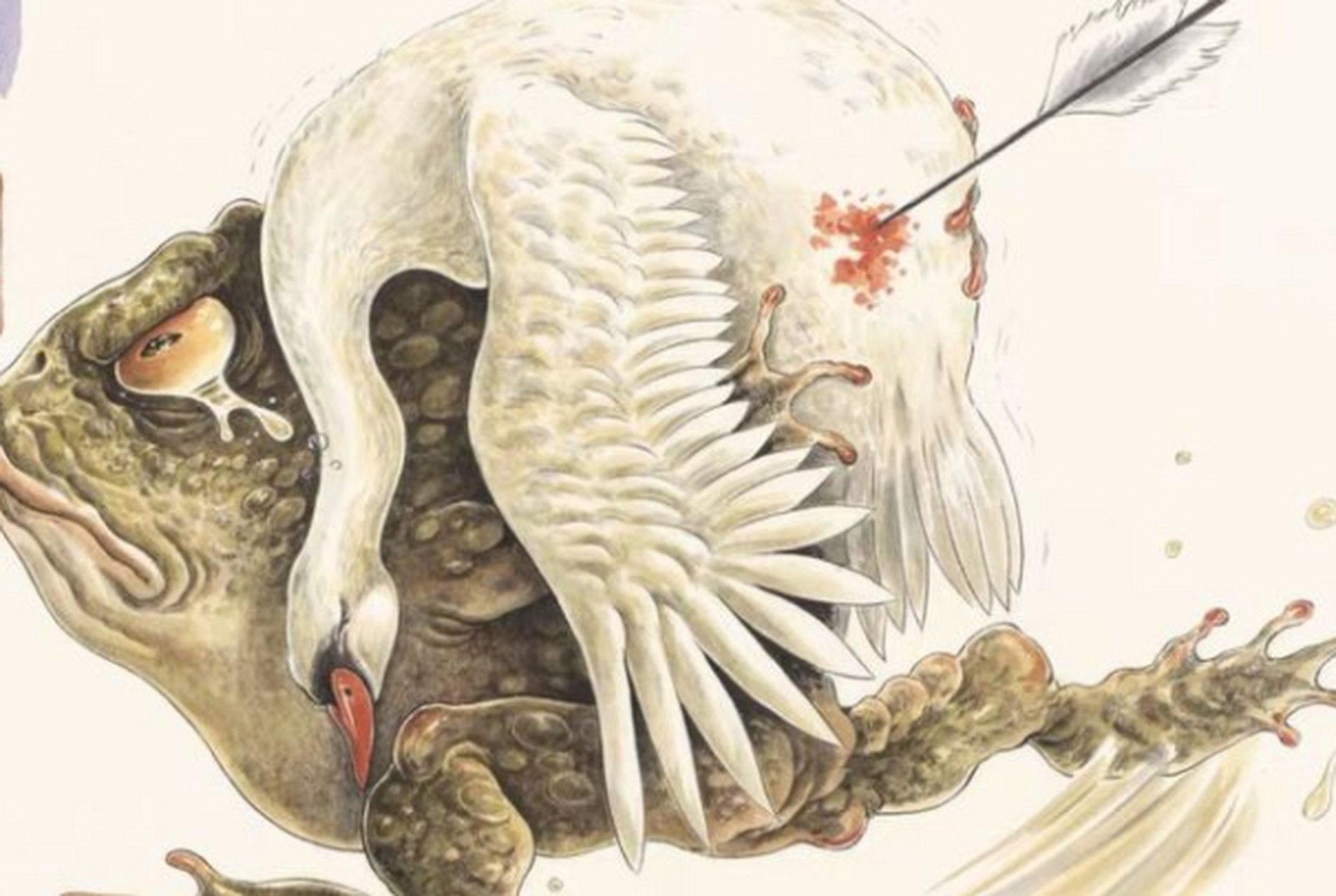 《金蟾传》               巜一》  蛤蟆本是痴情种,敢为红颜惹恶人.