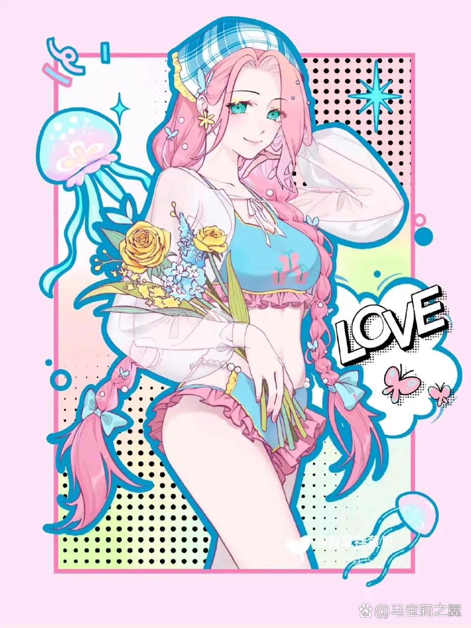 小马宝莉团泳衣套装来啦.