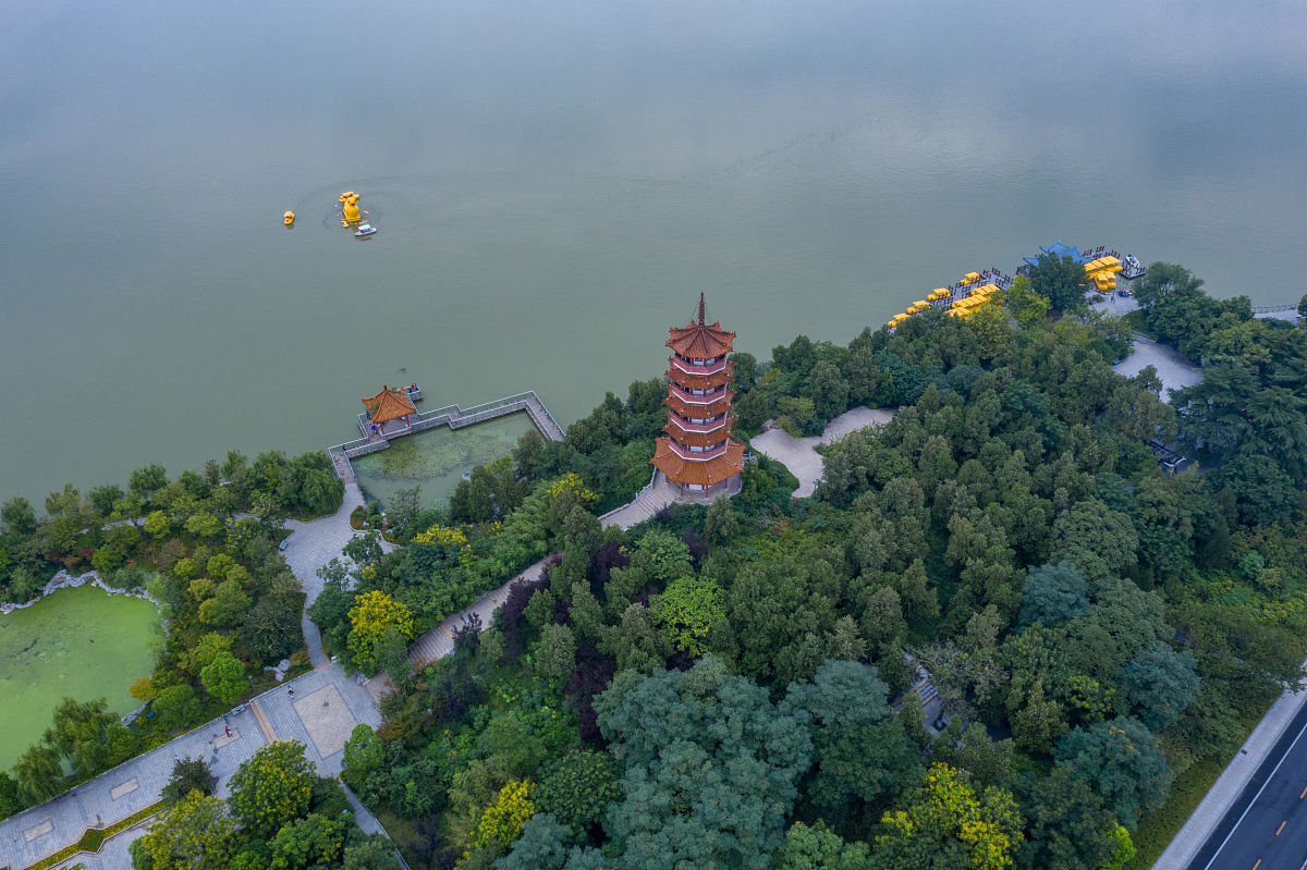 武汉龟山路线图图片