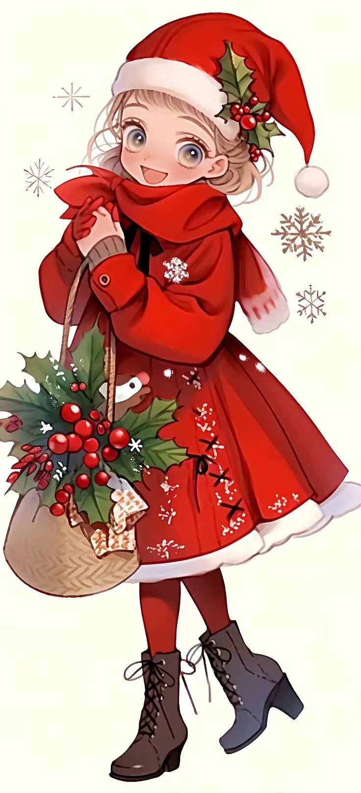 圣诞女孩来了