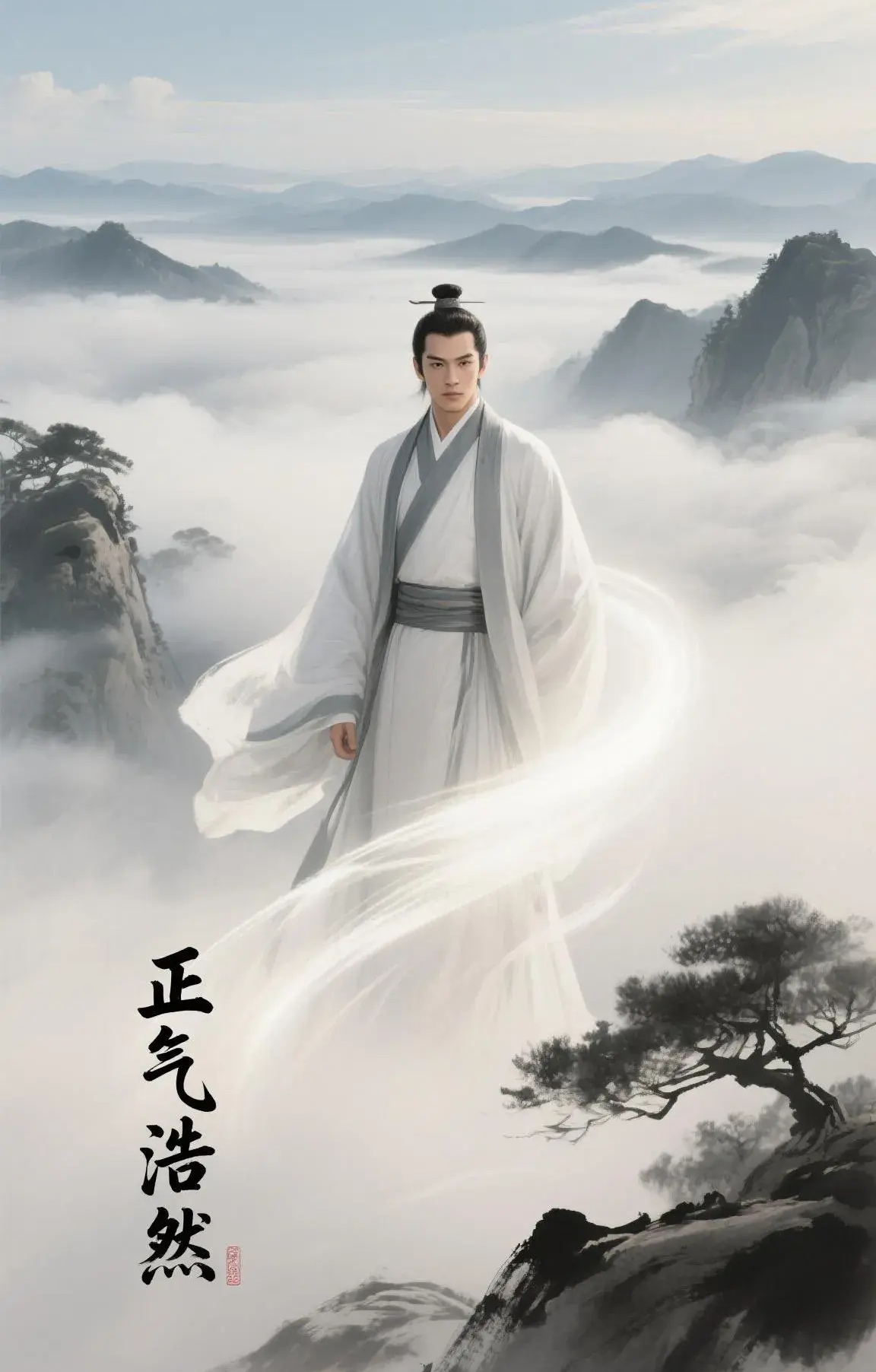 正气浩然，老当益壮