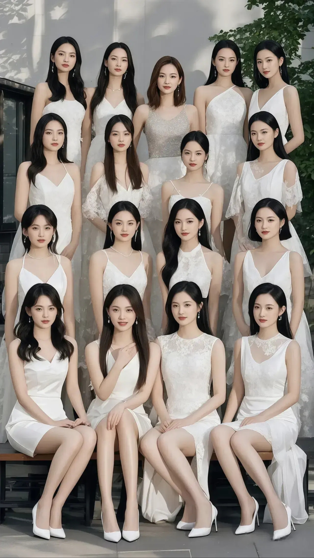 告诉我,第一眼你看上了谁?(你一定把每一个都看了一遍)#养眼美女