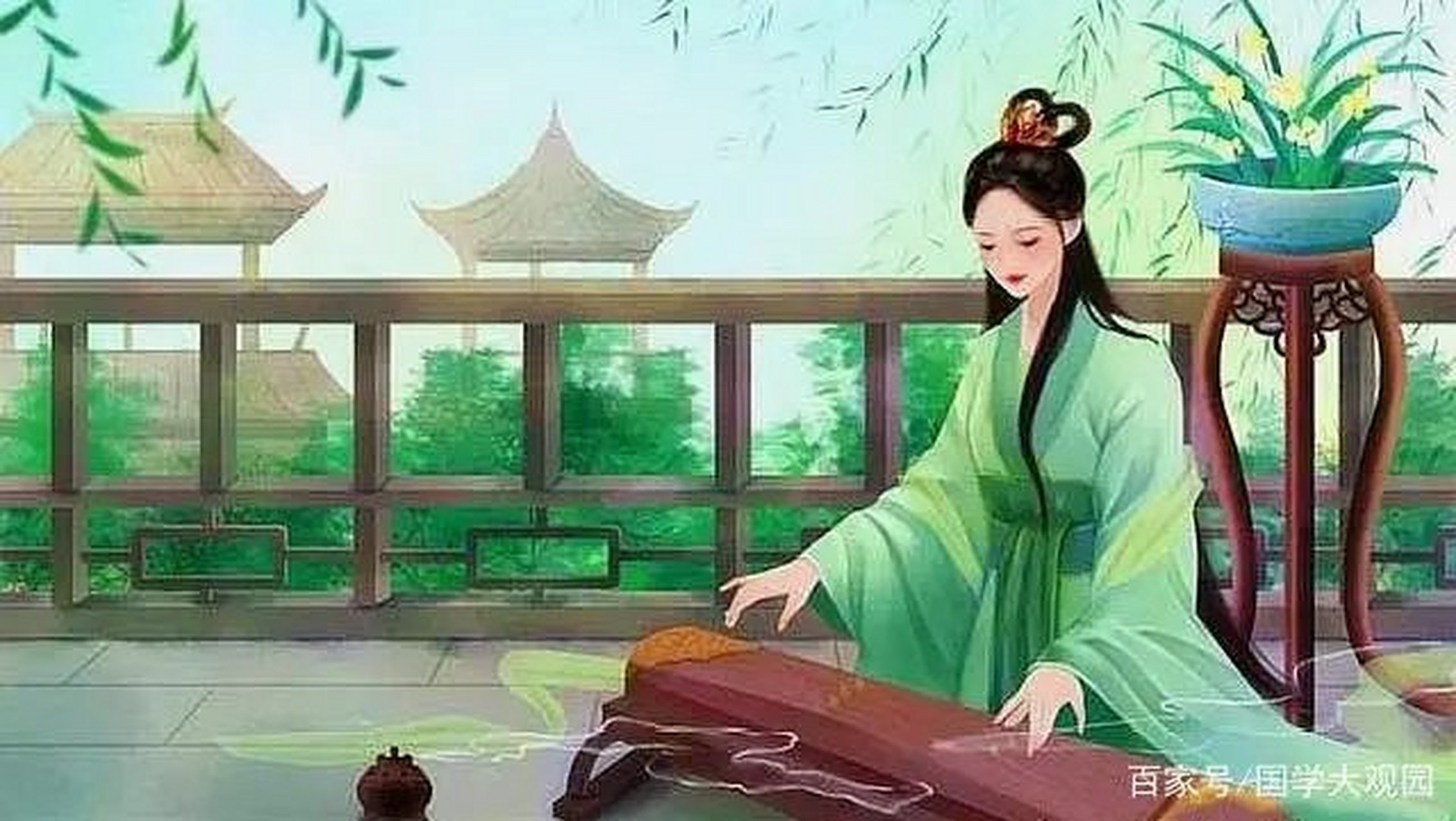 蓬门未识绮罗香,拟托良媒益自伤. 谁爱风流高格调,共怜时世俭梳妆.