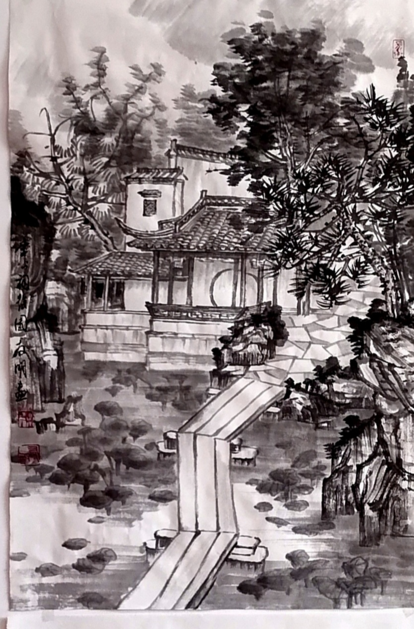 徐友明山水写生创作锡惠胜境系列作品