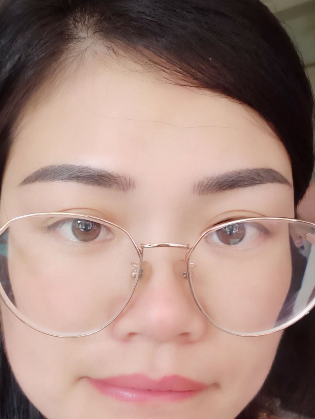 做的野生眉这是第三天颜色有点深,想问问大家是不是做坏了?
