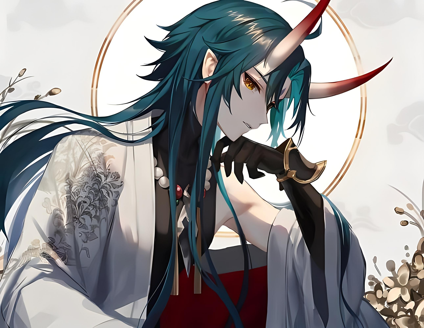 原神魈帅气图片