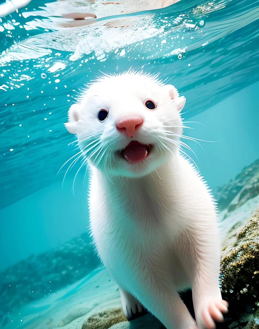 怎么觉得水獭宝宝和海豹宝宝好像啊,一样的可爱吧90