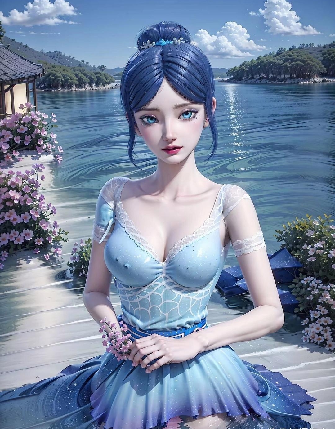 冰公主美图,拿图记得说一下#二次元专属交流地# #动态连更挑战