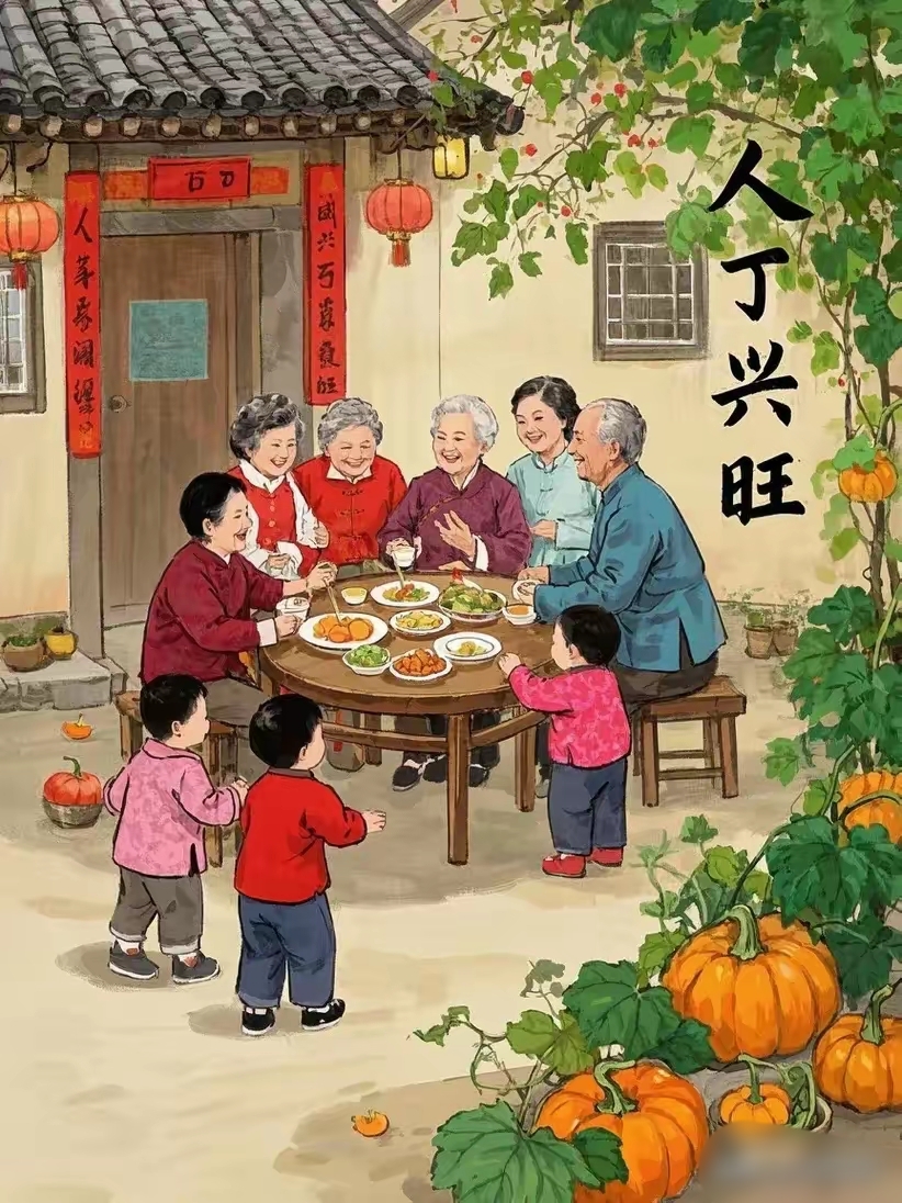 刷到就是缘分,愿你家如温馨港湾,人丁兴旺,子孙绕