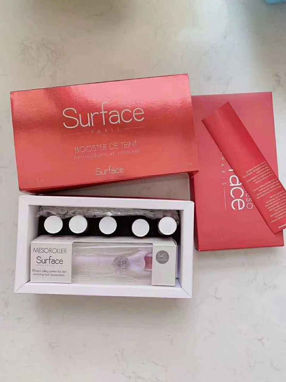 【surface meso敏感肌救星】 规格:一盒5瓶,每瓶5ml,带滚针!