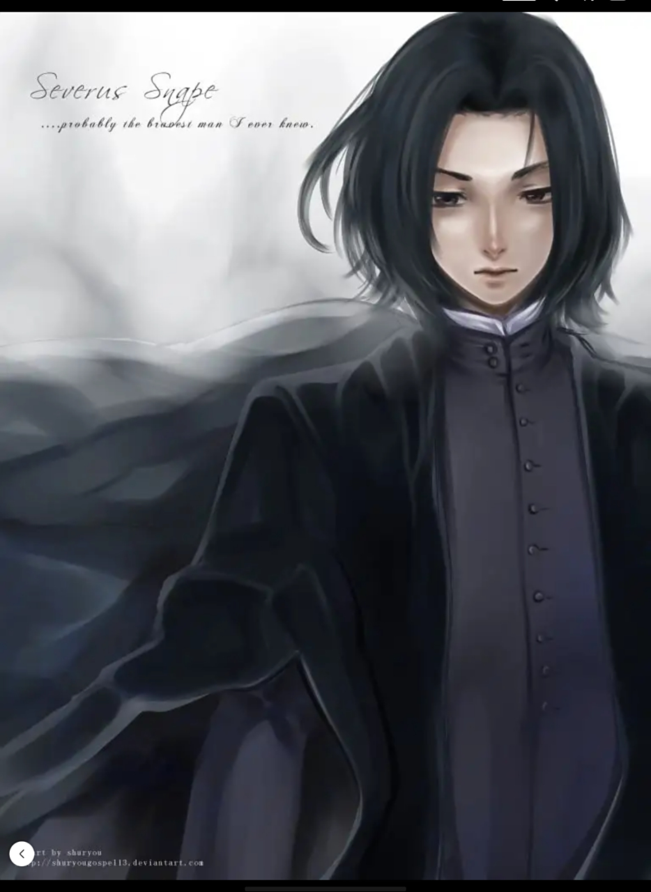 西弗勒斯·斯内普,他是我见过的最勇敢的人