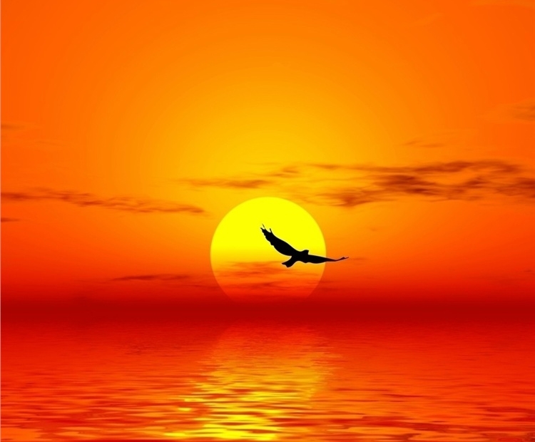 朝霞映雪松. 琼花千朵展新容.浮云绕碧空.  温骤降,雪难融.