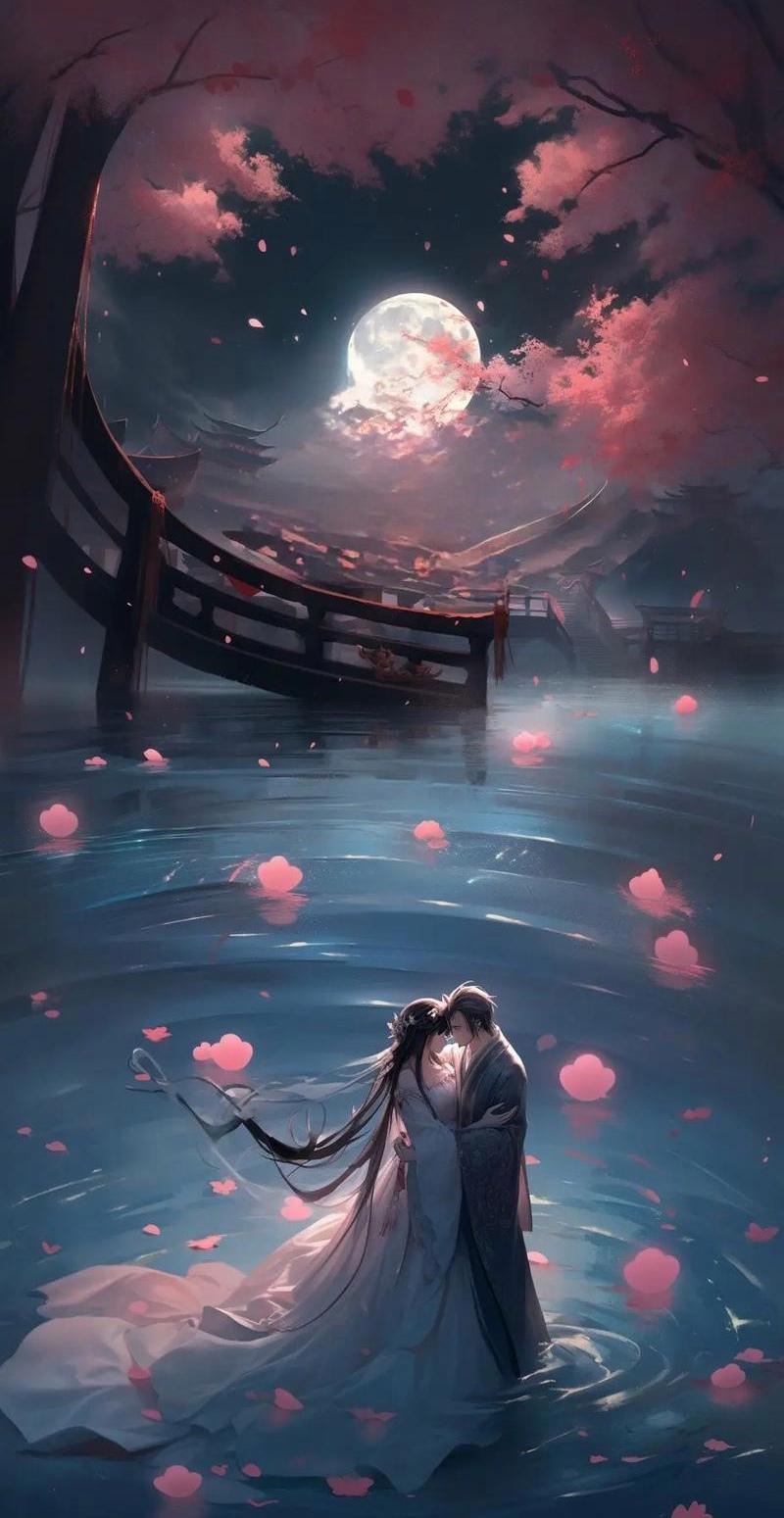 开解幽怀脉脉语,顾怜美目盈盈光. 十年笑泪多情逝,百感悲欣永夜伤