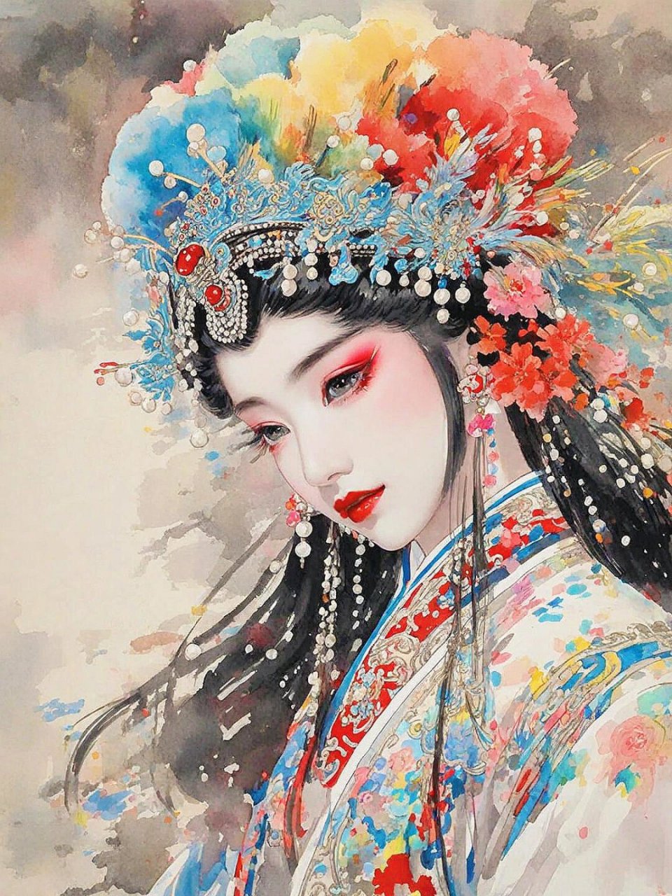 笑媚为谁齐两靥,温柔只我共余生. 欠亏旧债难偿补,怜爱新欢易累增