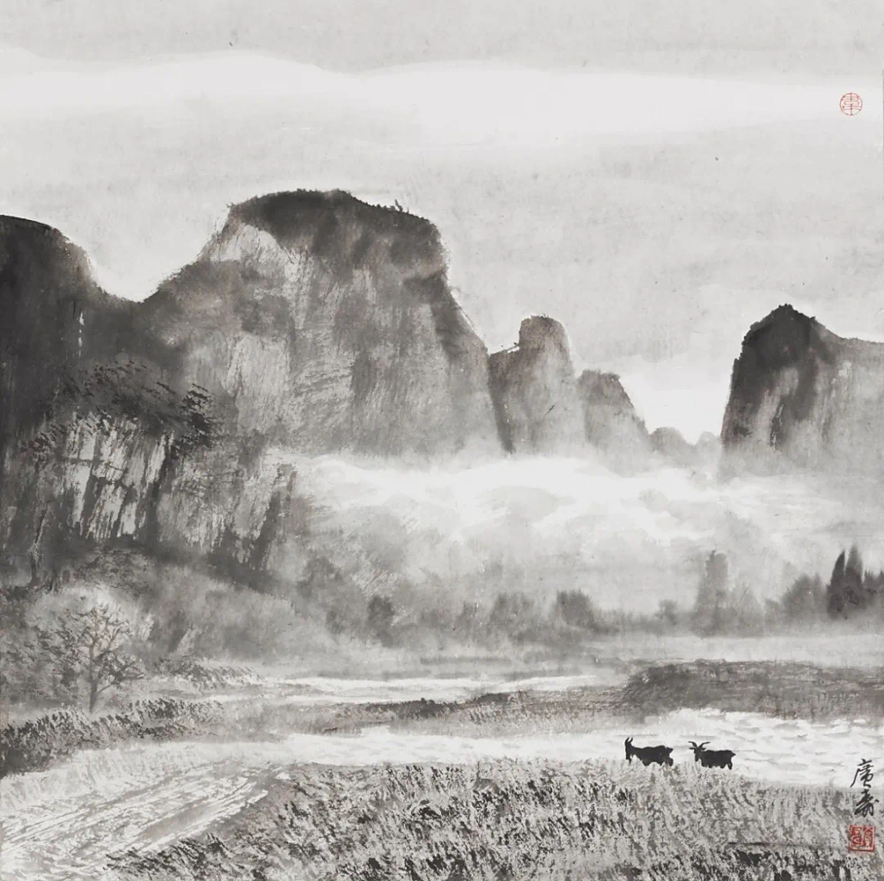 广西画的最好的画家——韦广寿老师